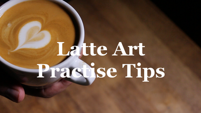 Latte Art Practise Tips - (and empty hearts!)